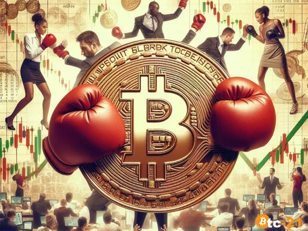 Bitcoin gegen den Rest der Welt.