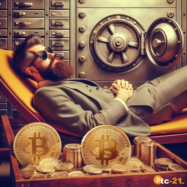 67% der Bitcoins blieben letztes Jahr unangetastet