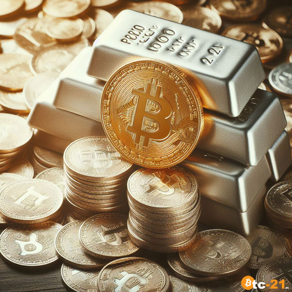 Weiterer Erfolg für Bitcoin: Kryptowährung überholt Silber
