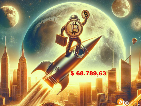 Bitcoin hat heute sein Allzeithoch von 2021 übertroffen!
